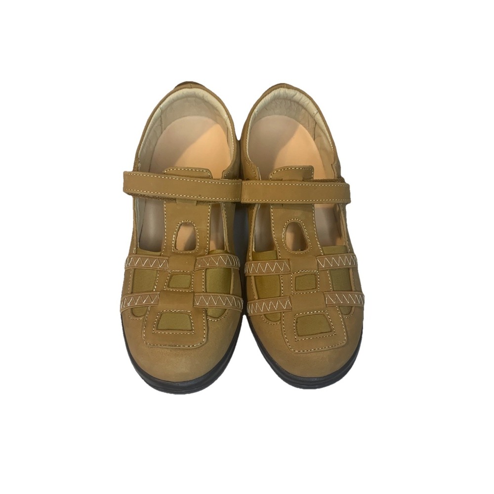 Sure Fit Acapulco Women's Size 8 Wide Comfort Mary Jane Shoes Hook And Loop NWOT